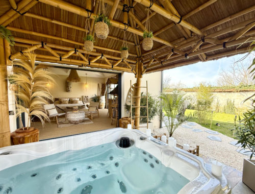 L'Escale à Bali suite jacuzzi privé proche Paris