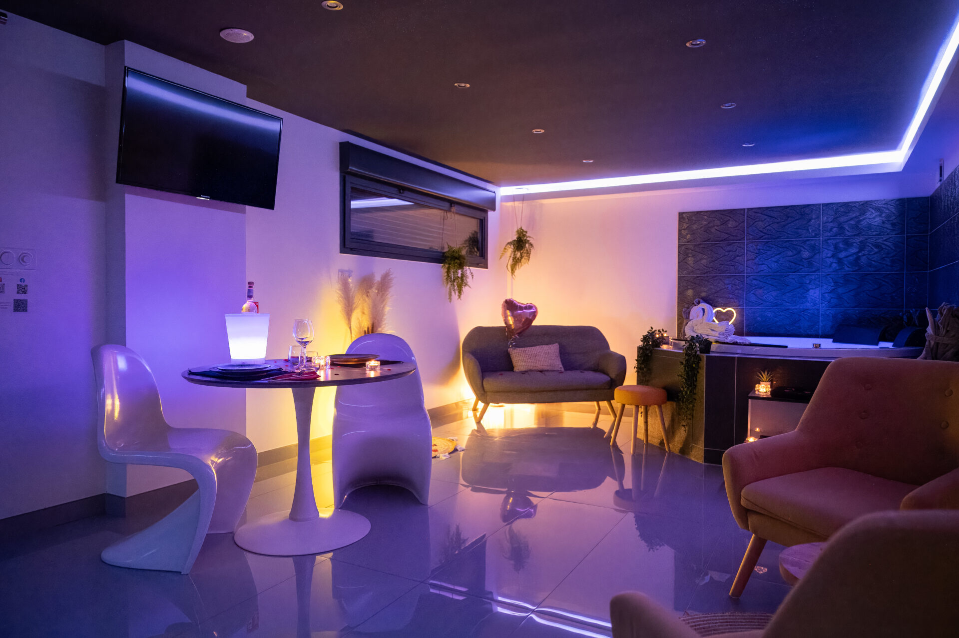 suite romantique avec balnéo privée